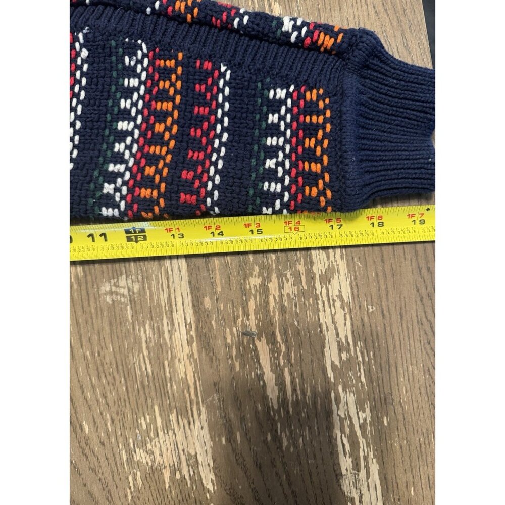 ba&sh Marlet Marine Lady Pullover sweater 2 Knit medium Navy Multicolor - Picture 5 of 15